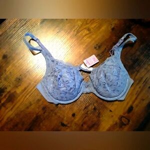Reflections beautiful  periwinkle blue 34C lace underwire bra